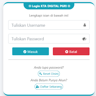 Register PGRI Minahasa Utara - Persatuan Guru Republik Indonesia Cabang Minahasa Utara